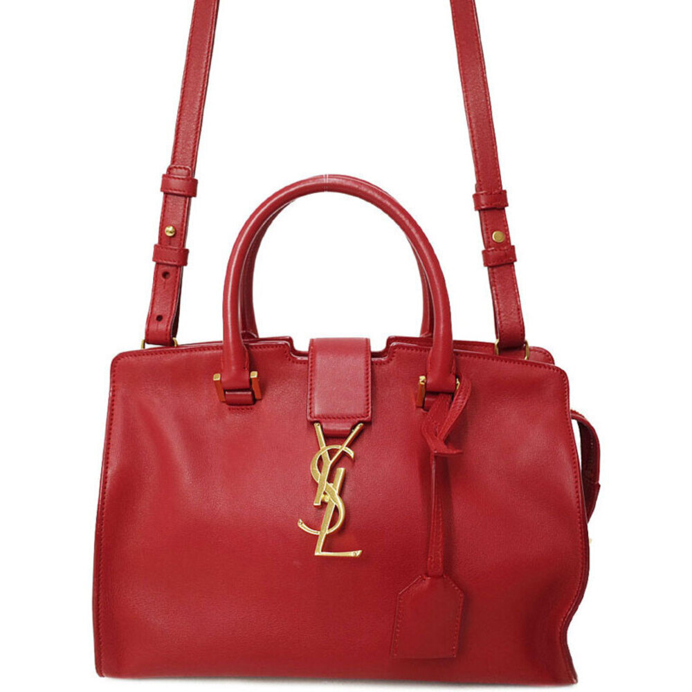 SAINT LAURENT Paris Saint Baby Monogram Cabas Bag